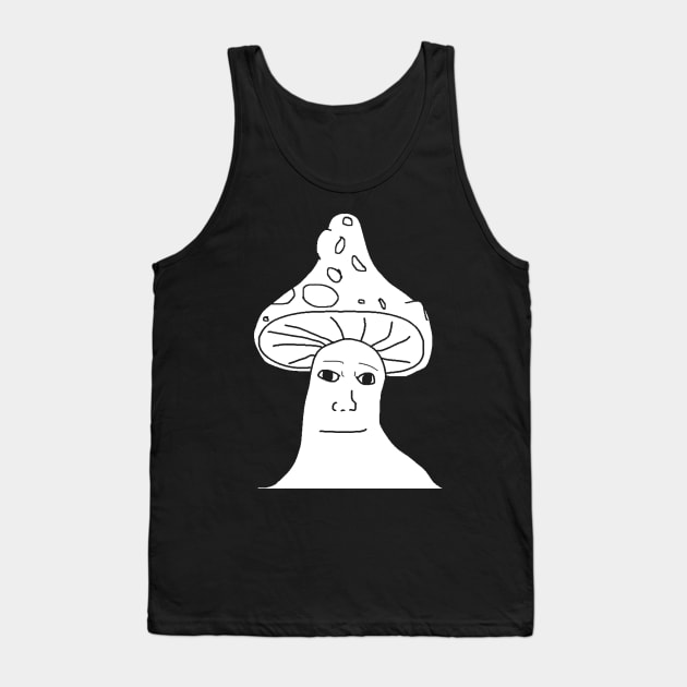 Mushroom Wojak / Shrigma Male Tank Top by giovanniiiii